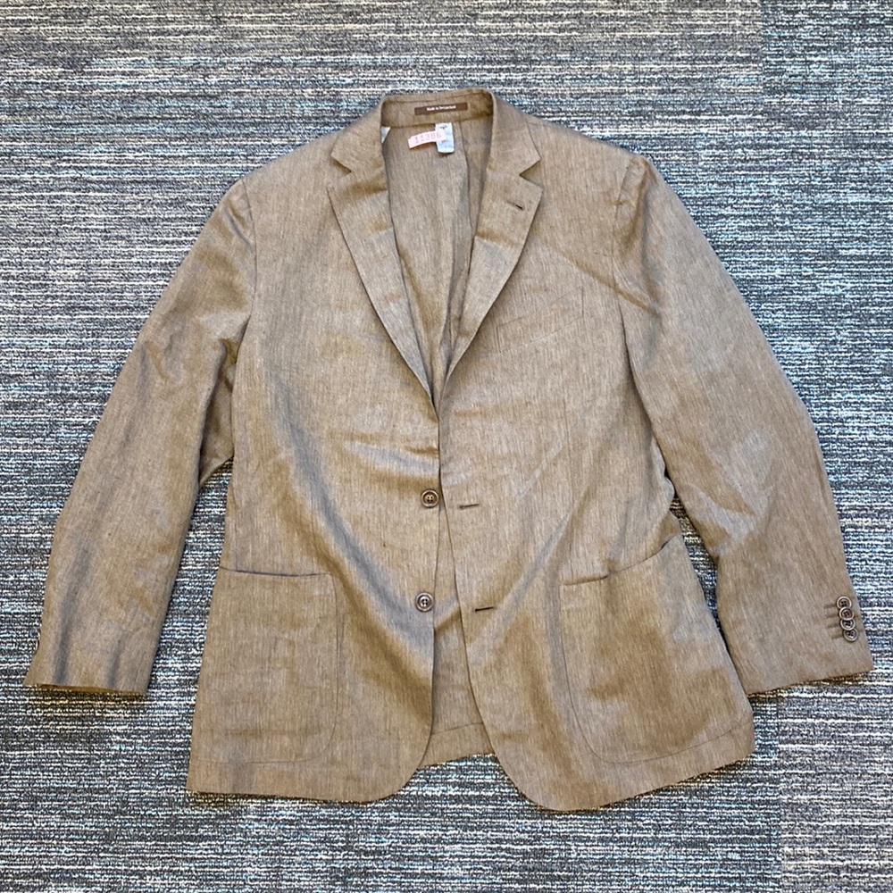 Ermenegildo Zegna silk/linen sport coat. 40R